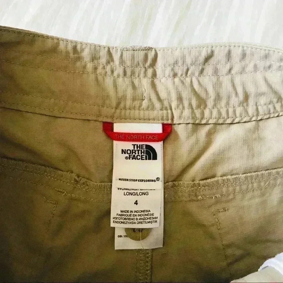 The North Face Hiking Shorts Multi Way Wear Sz 4 - Picture 8 of 10